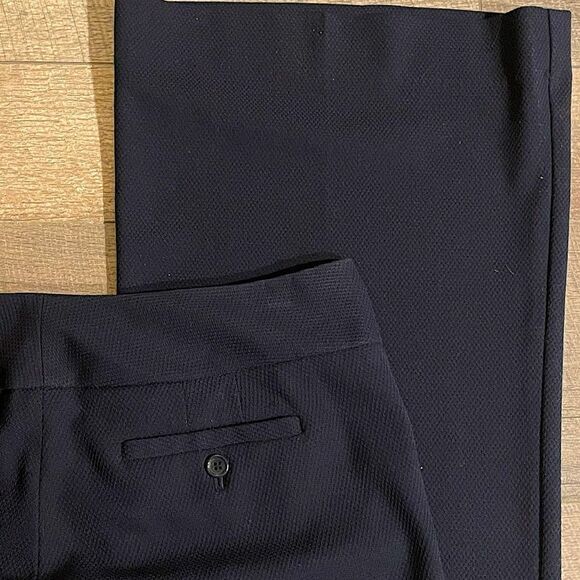 The Limited, Drew-Fit, Lined, Navy, Clasp—Front, Suit/Dress-Slacks/. Size 10. - Picture 4 of 10